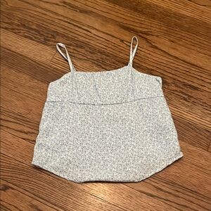 Floral Blue Girl’s Top